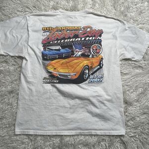 8th Annual Labor Day Celebration National Corvette Musuem T Shirt Size XL